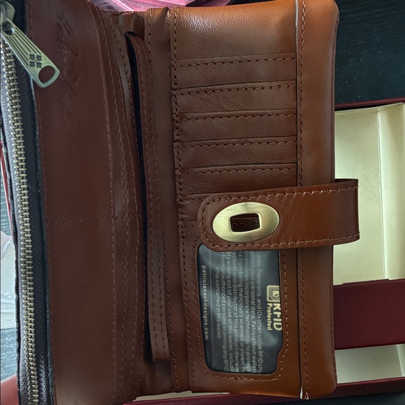 Patricia Nash Annesley Florence tooled leather wallet boxed - Picture 3 of 6